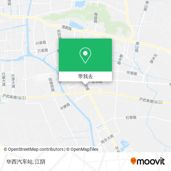 华西汽车站地图