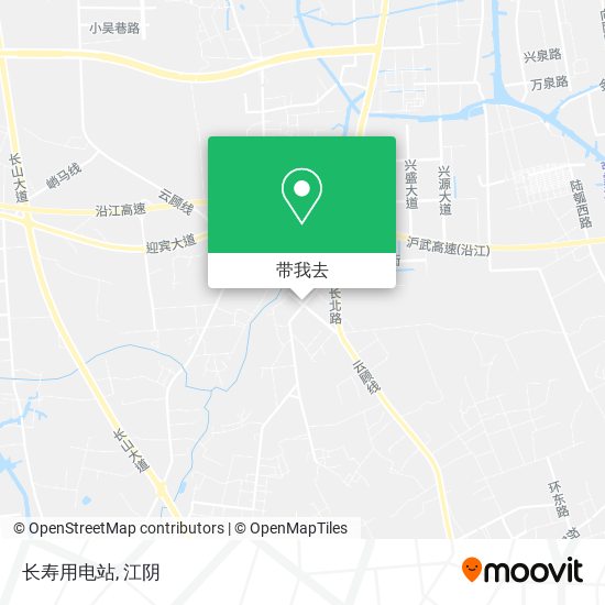 长寿用电站地图