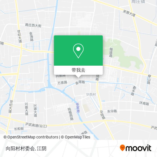 向阳村村委会地图