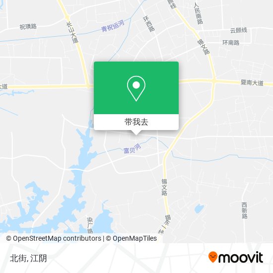 北街地图