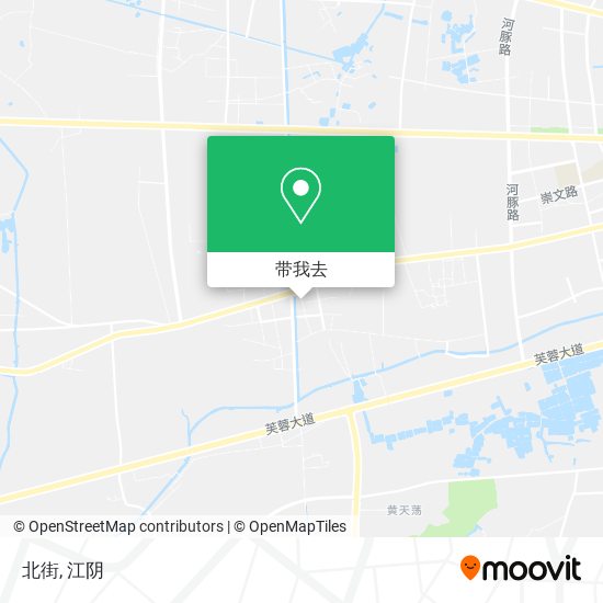 北街地图