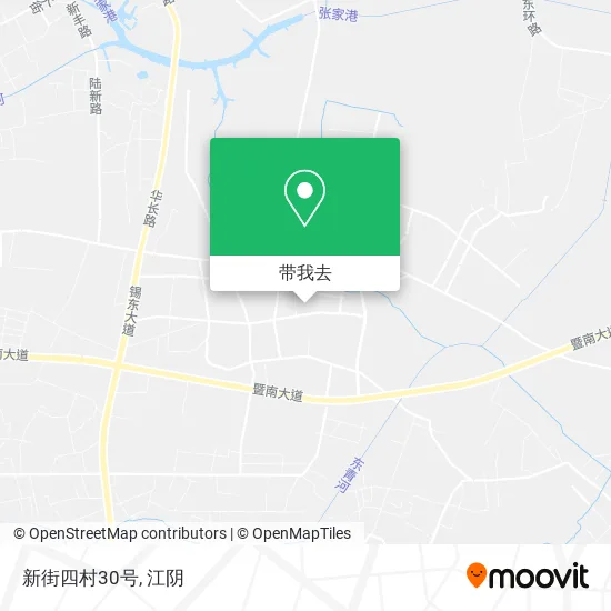 新街四村30号地图