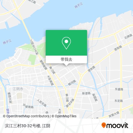 滨江三村30-32号楼地图