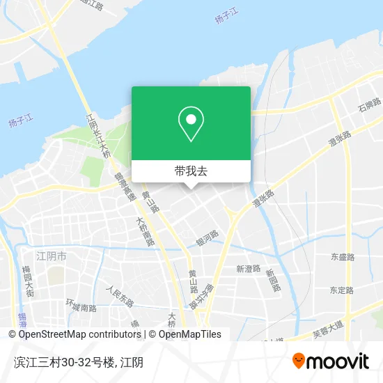 滨江三村30-32号楼地图