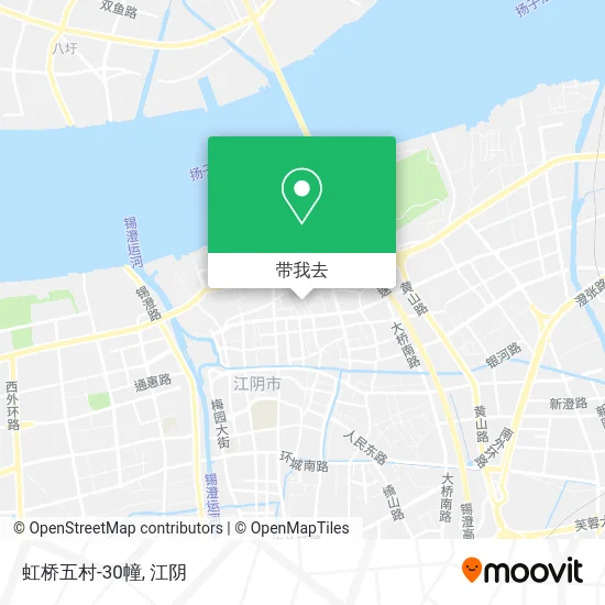 虹桥五村-30幢地图