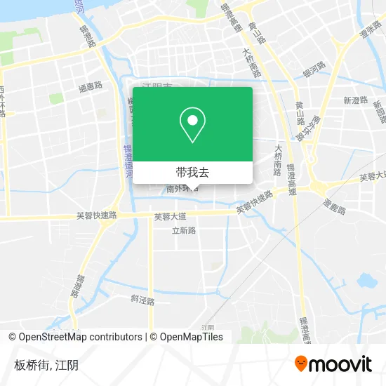 板桥街地图