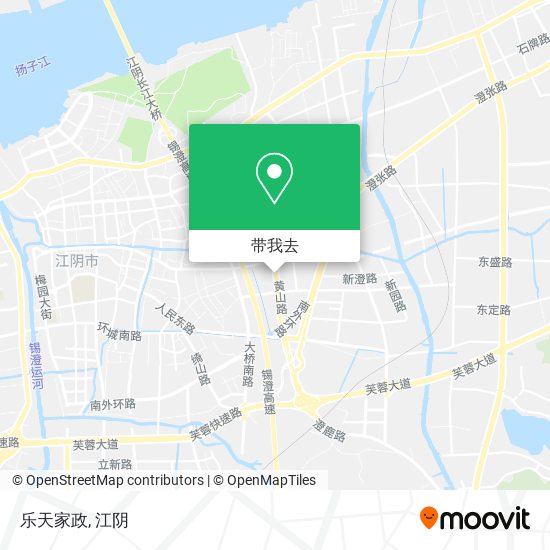 乐天家政地图