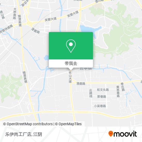 乐伊尚工厂店地图