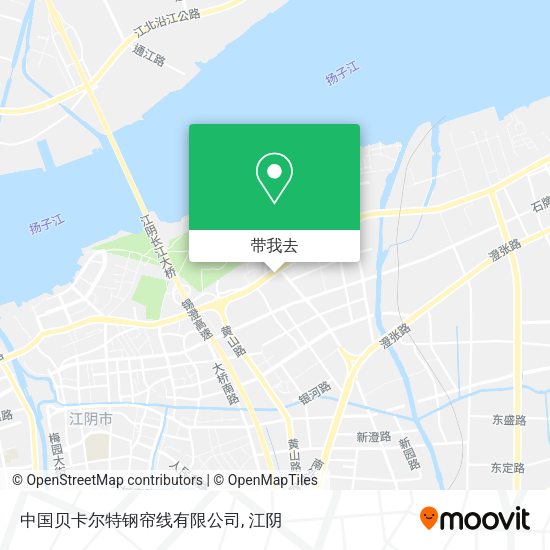中国贝卡尔特钢帘线有限公司地图