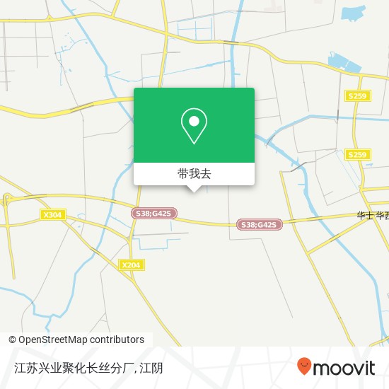 江苏兴业聚化长丝分厂地图