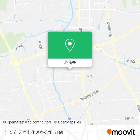 江阴市天原电化设备公司地图