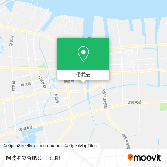 阿波罗复合肥公司地图