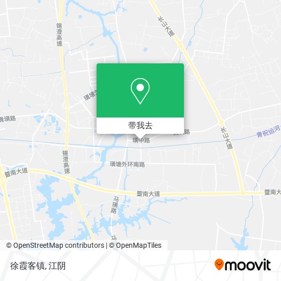 徐霞客镇地图