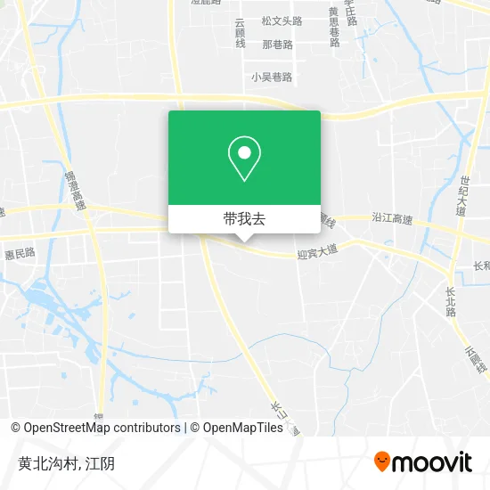 黄北沟村地图