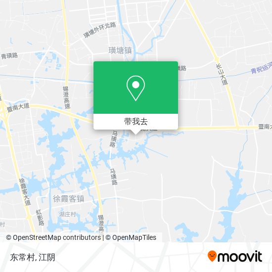 东常村地图