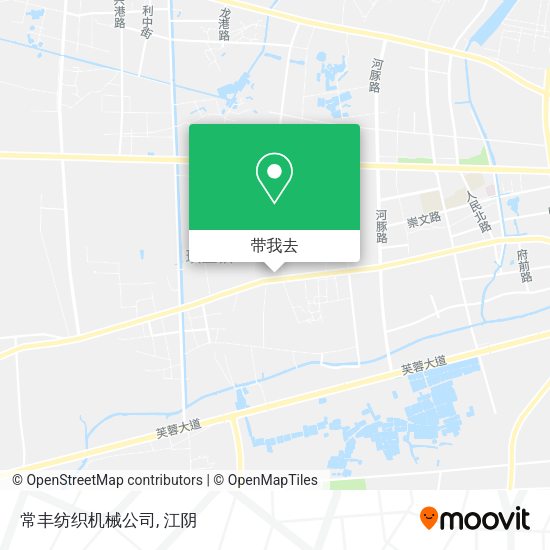 常丰纺织机械公司地图