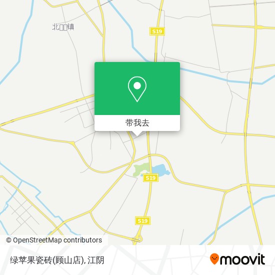 绿苹果瓷砖(顾山店)地图