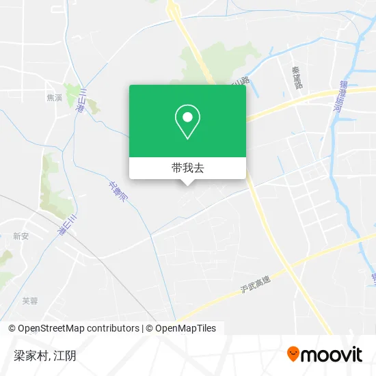 梁家村地图