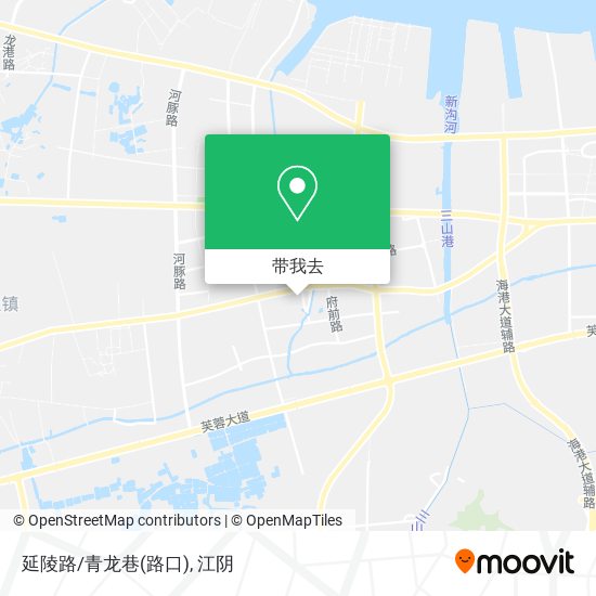 延陵路/青龙巷(路口)地图