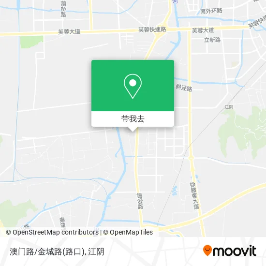 澳门路/金城路(路口)地图