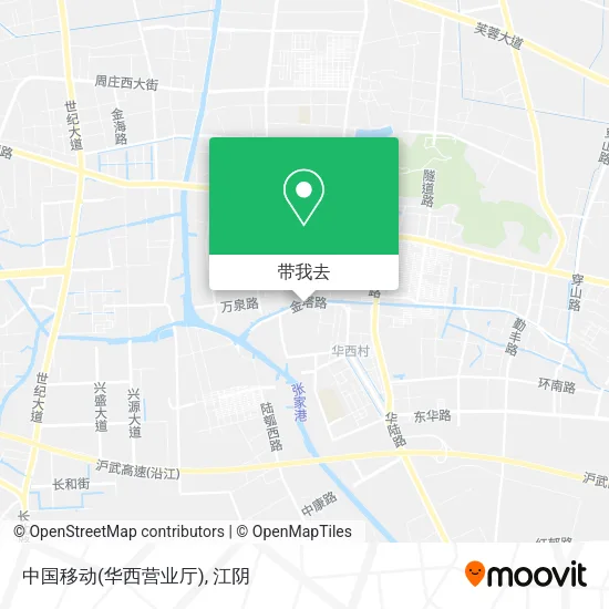 中国移动(华西营业厅)地图