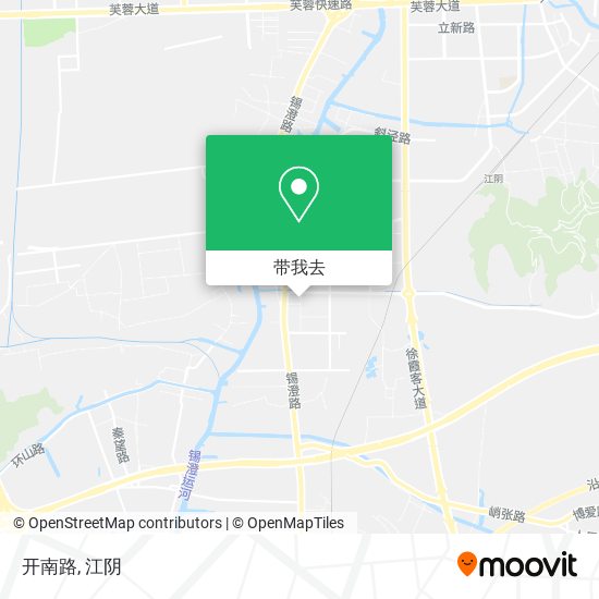 开南路地图