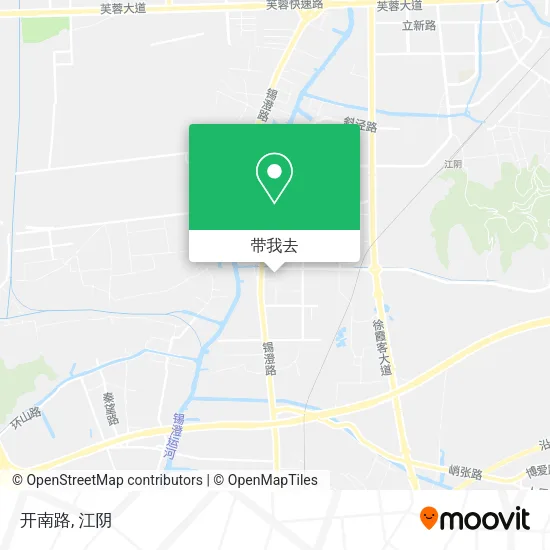 开南路地图