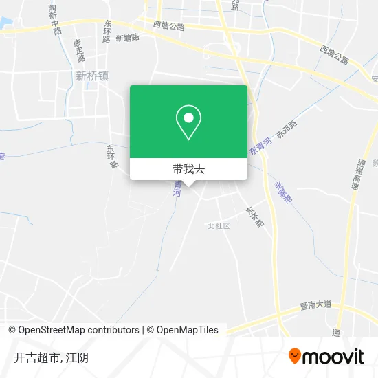 开吉超市地图