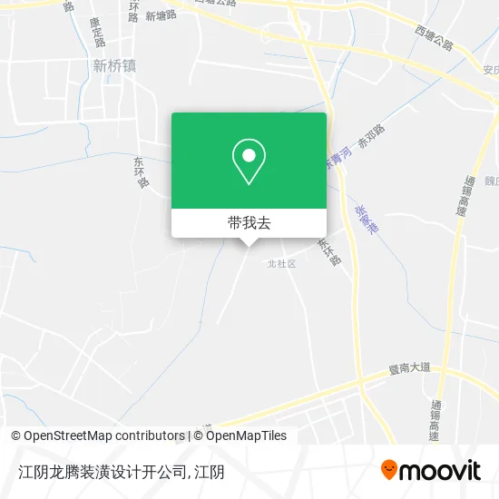 江阴龙腾装潢设计开公司地图