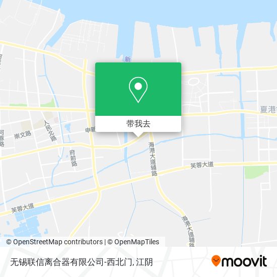 无锡联信离合器有限公司-西北门地图