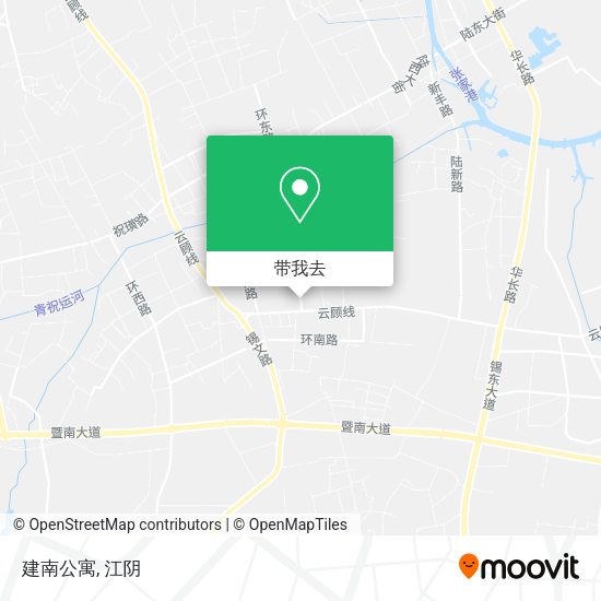 建南公寓地图