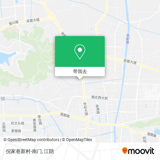 倪家巷新村-南门地图
