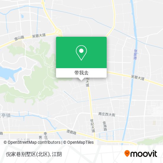 倪家巷别墅区(北区)地图