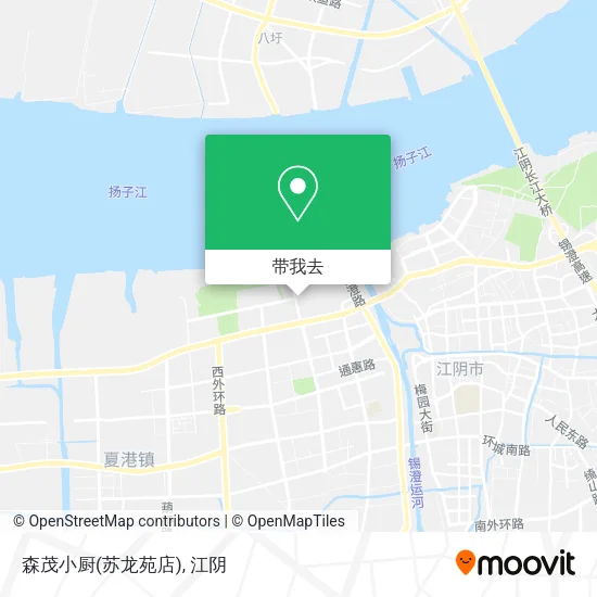 森茂小厨(苏龙苑店)地图