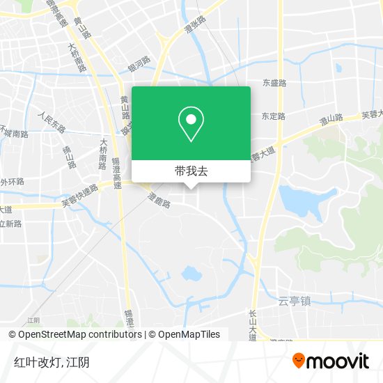 红叶改灯地图