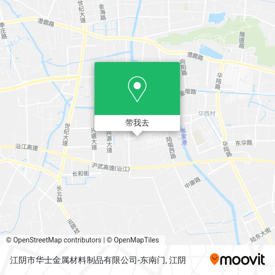 江阴市华士金属材料制品有限公司-东南门地图