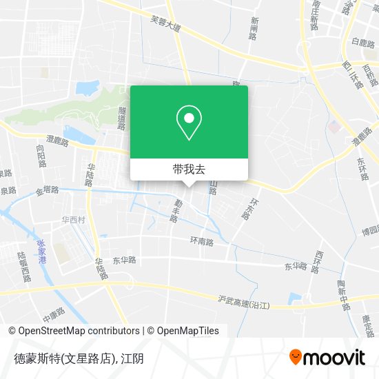 德蒙斯特(文星路店)地图