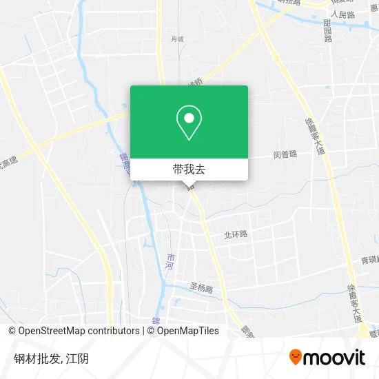 钢材批发地图