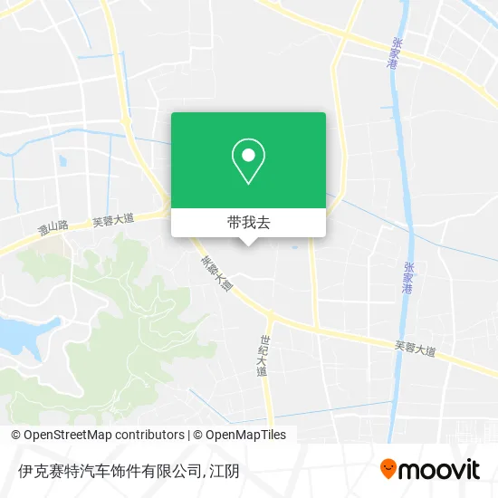 伊克赛特汽车饰件有限公司地图