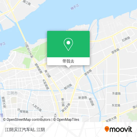 江阴滨江汽车站地图