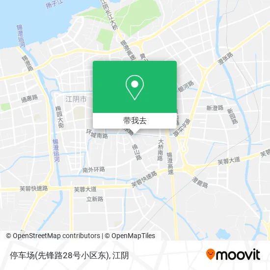 停车场(先锋路28号小区东)地图
