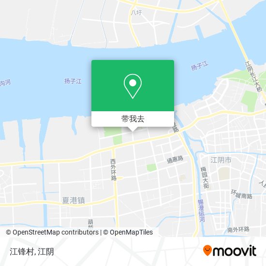 江锋村地图