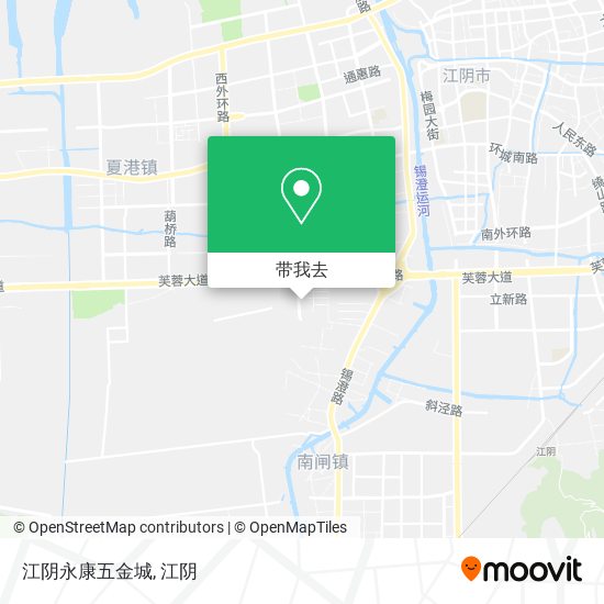江阴永康五金城地图
