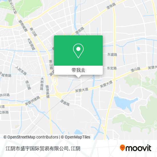 江阴市盛宇国际贸易有限公司地图