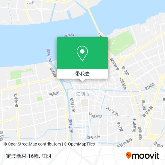 定波新村-16幢地图