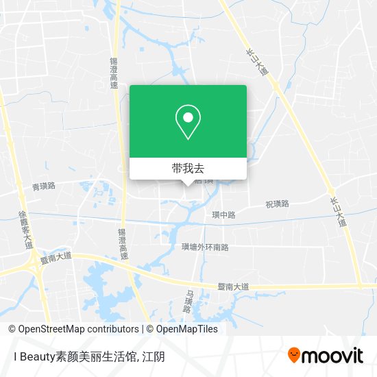 I Beauty素颜美丽生活馆地图