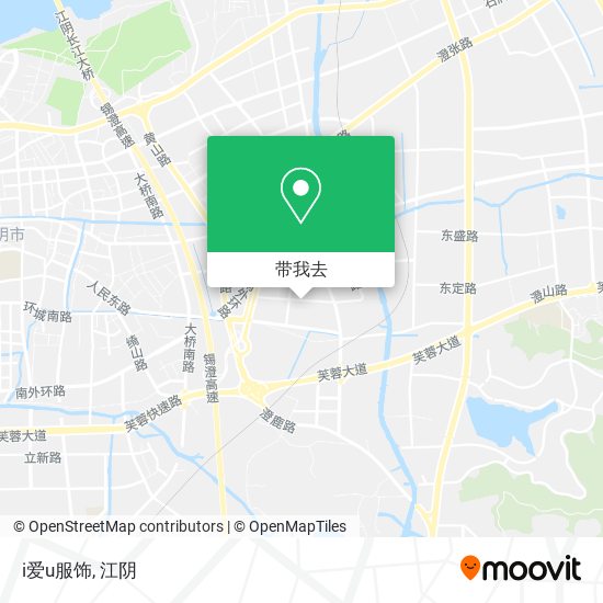 i爱u服饰地图