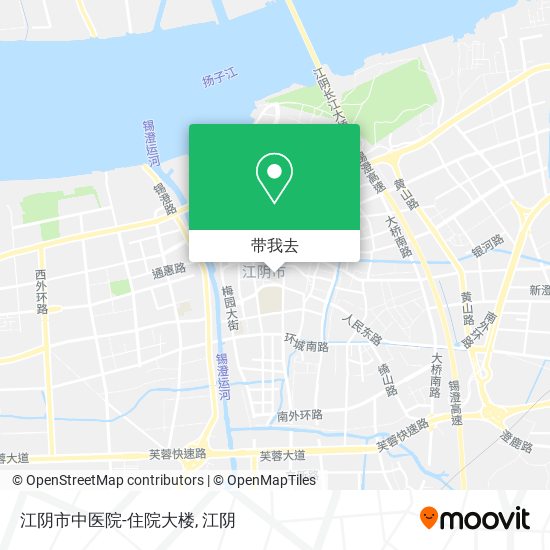 江阴市中医院-住院大楼地图