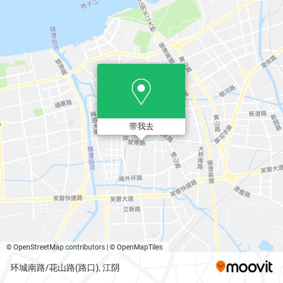 环城南路/花山路(路口)地图