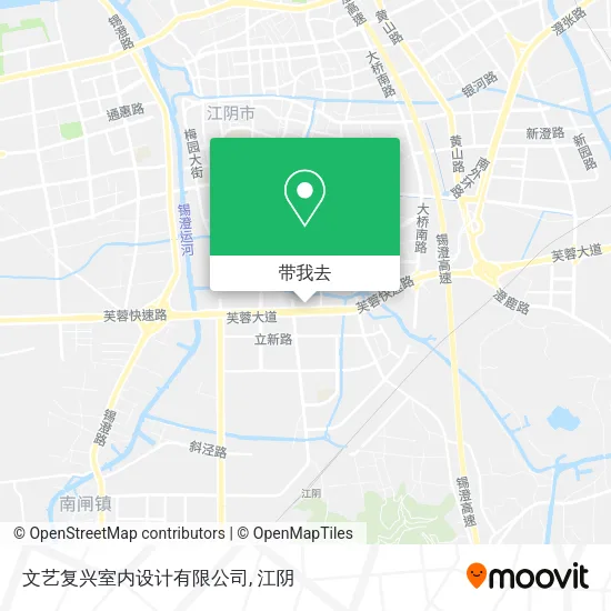 文艺复兴室内设计有限公司地图